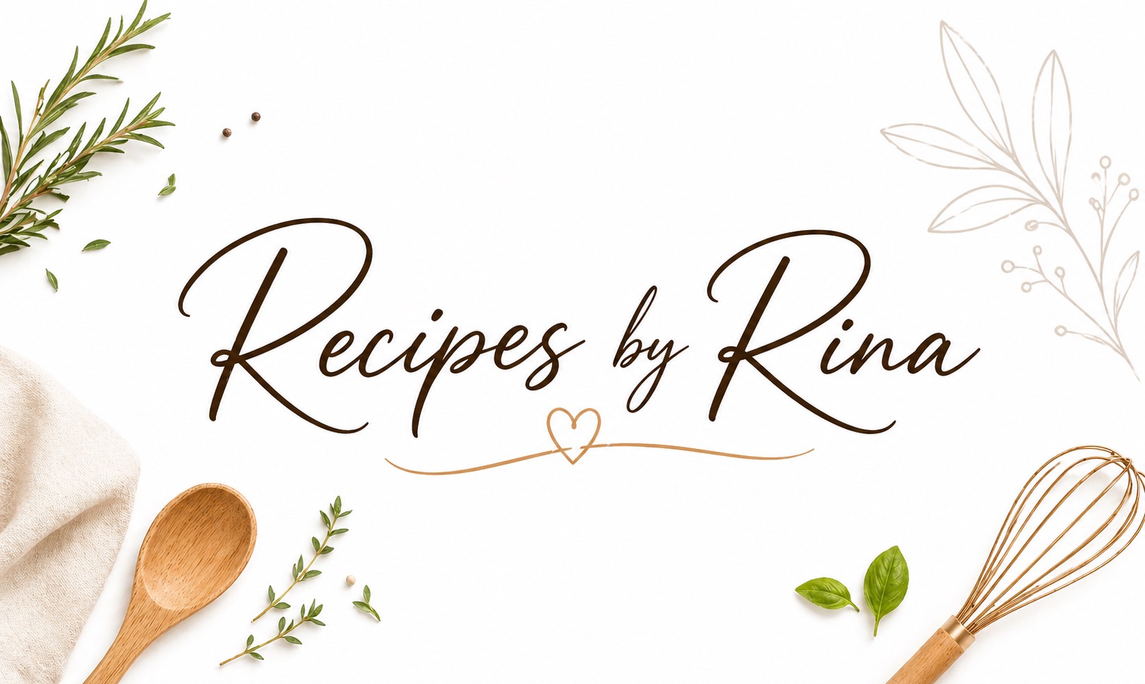 Recipes by Rina Signature Banner